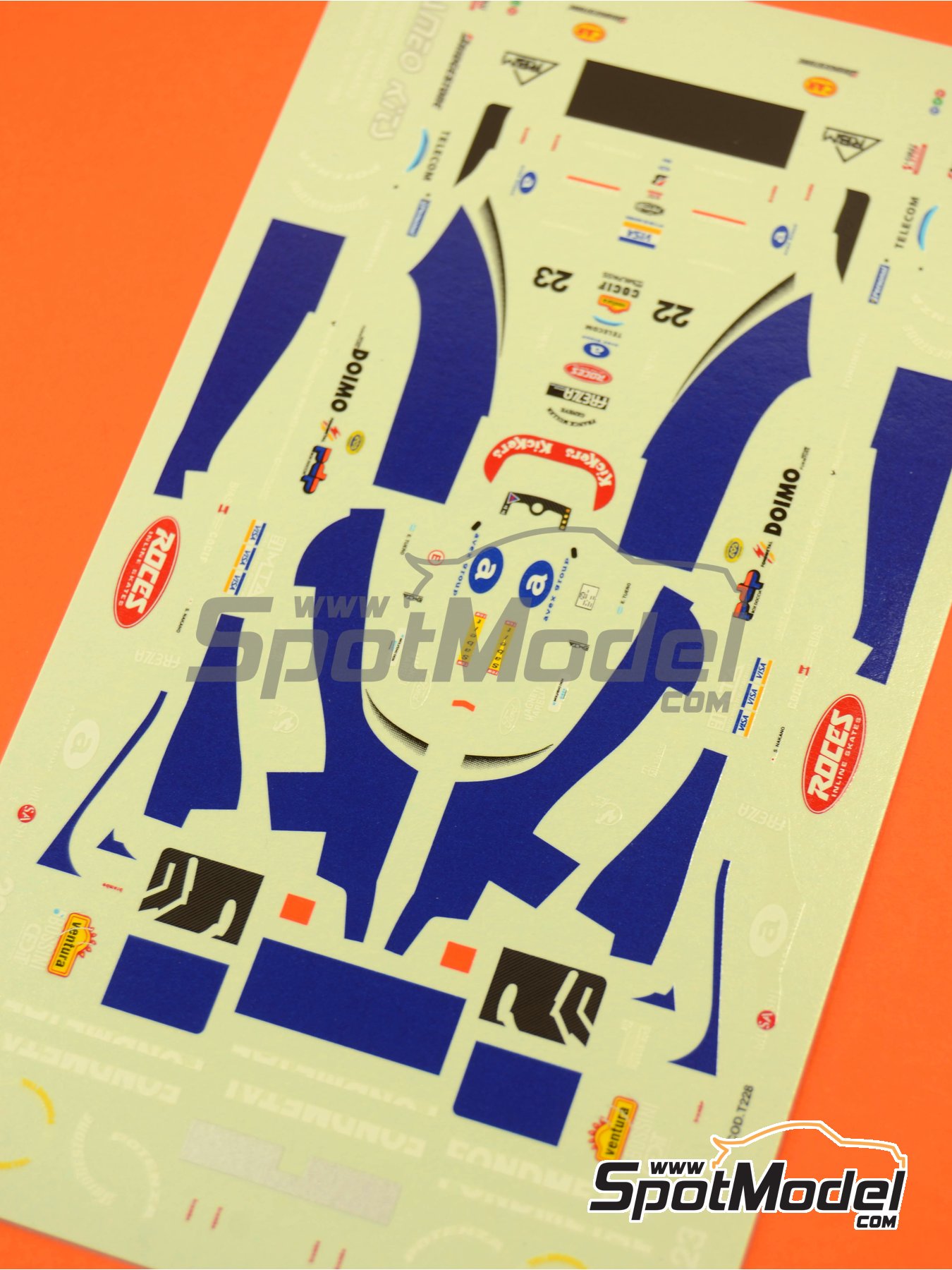 Tameo Kits 1/43 Decals - Minardi M01 Badoer/Gene - European Gp 1999